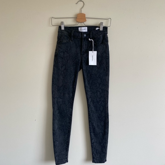 Frame Le Skinny de Jeanne Jeans Black - Picture 4 of 11